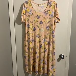Bobby Brooks Floral Print Plus Size Dress